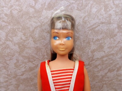Vintage 1960's Japan Mattel Skipper Barbie Doll Og Bx Outfit