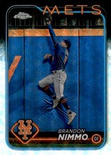 2024 Topps Chrome Logofractor Edition #233 Brandon Nimmo