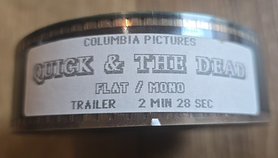 The Quick and the Dead   35mm Trailer Reel (Columbia Pictures) (FLAT/MONO) FILM
