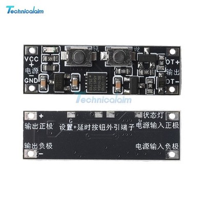 3-20V Wide Voltage 3A Universal Delay Switch Module time/working Mode Switchable