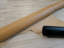 3-4oz MATTE SADDLE TAN SMOOTH GRAIN SOFT LEATHER HIDE PANEL,SHEET,12x12x24 20 sq