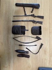 Marx Johnny West Dark Brown Accessories Lot