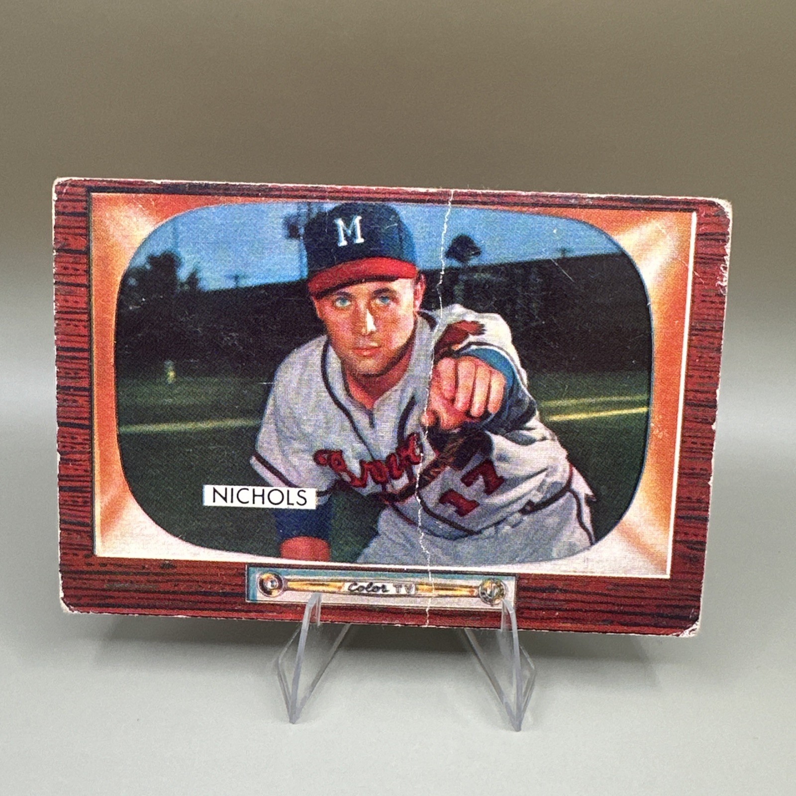 1955 Bowman #72 Chet Nichols