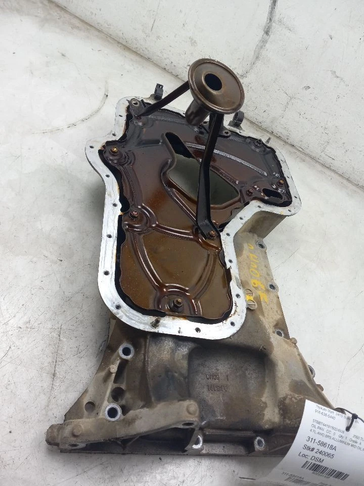 00 01 02 TOYOTA TUNDRA SR5 4,7 L ALUMINIO CÁRTER DE ACEITE MEDIO Foto 4 de 4