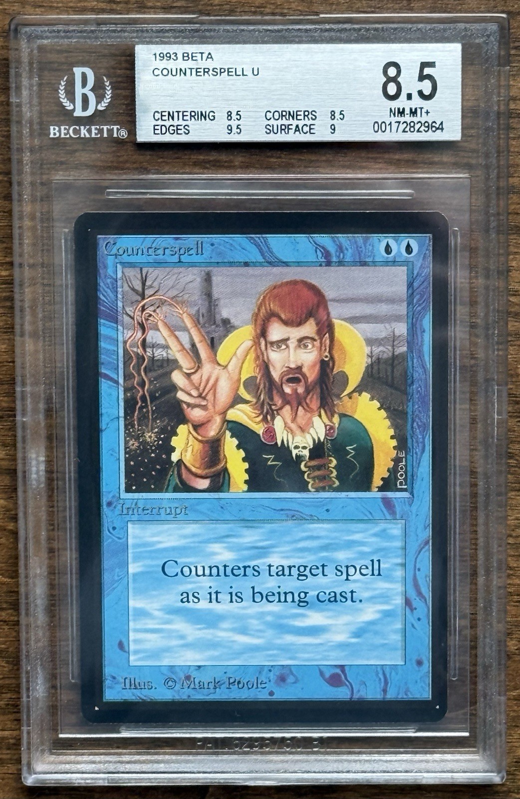 MTG Counterspell - Beta - BGS 8.5 NM-MT+