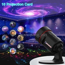 Galaxy Projector Planetarium Star Projector Moon Lamp Starry Sky Night Light US