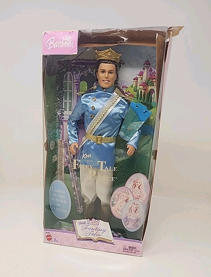 Barbie Fantasy Tales Ken as the Fairy Tale Prince #B6384 2003