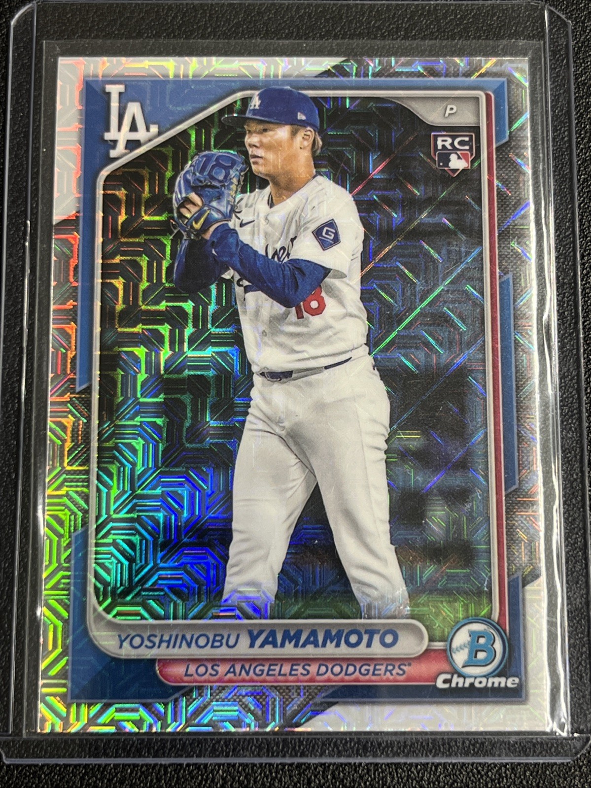 Yoshinobu Yamamoto 2024 Bowman Chrome Mega Box #73 Base Price