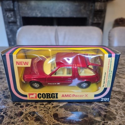 Ex-Stock VINTAGE - CORGI - 291 - AMC PACER X CAR - 1976 - rot 