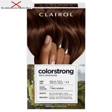 Ammonia Free Permanent Hair Color Dye Kit - 5 Medium Brown: Moisturizing