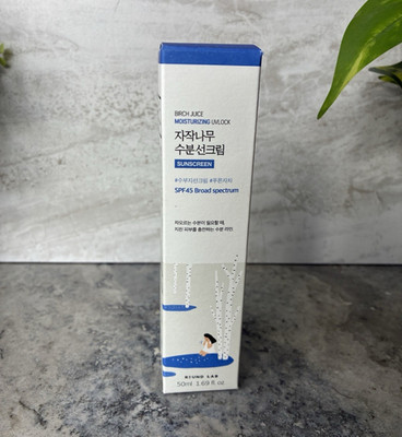 ROUND LAB Birch Juice Moisturizing UV Lock Sunscreen SPF 45 Cream 1.69 oz