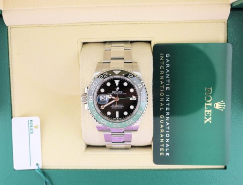 2022 Rolex GMT-Master II Sprite 126720vtnr Black Dial SS Oyster With Papers 40mm