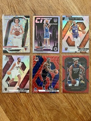 6 NBA Inserts/Parallels Lot 2022-2025 Season