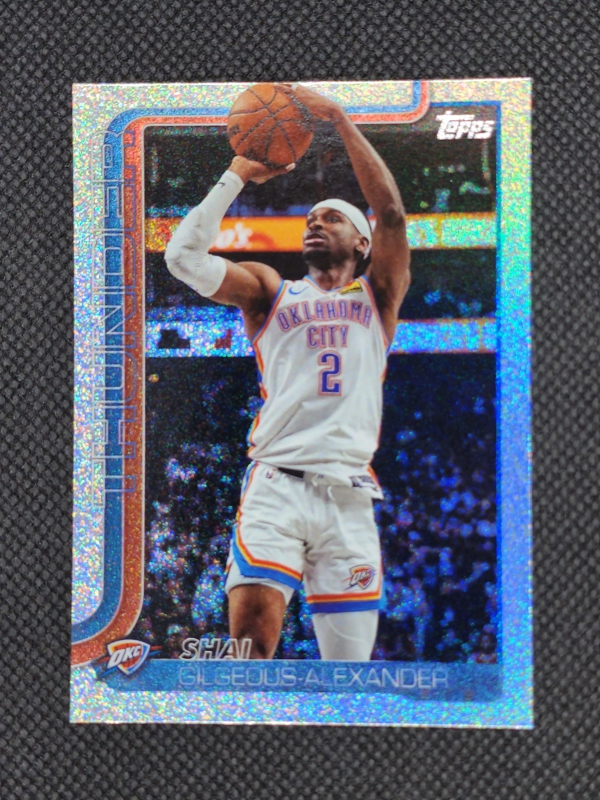 2025-26 Topps Basketball Shai Gilgeous-Alexander Sandglitter #115 OKC Thunder