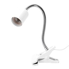 Reptile Heat Lamp Holder Fixture Clamp Basking Spot Adjustable For Lizard T TFZH