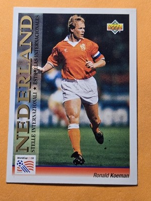 BERGKAMP UPPER DECK NEDERLAND 94 #123 NEW MINT