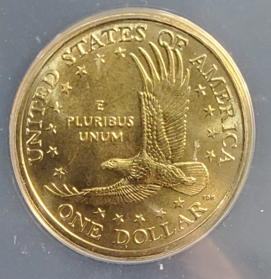 2008-D US Sacagawea $1 Dollar ANACS Certified SP69 Satin Proof - Image 4 of 4