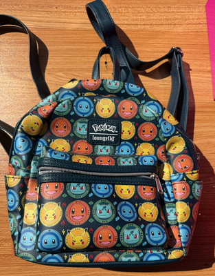 Loungefly Pokémon Kanto Starter Mini Backpack