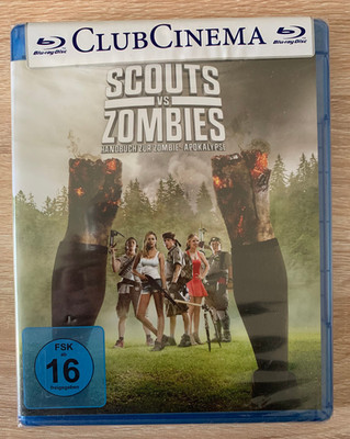 Scouts vs Zombies Bluray Sarah Dumont Halston Sage Tye Sheridan Neu New Sealed
