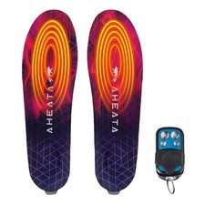 Aheata Rechargeable Heated Insoles with Remot...