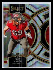 2023 Panini Select - Premier Level Cody Mauch #133 Silver Prizm Die-Cut (RC)