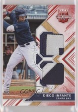 2018 Panini Elite Extra Edition Dual Materials Red 25/49 Diego Infante hg6