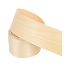 Birch Edge Banding, 2 in x 10 ft Wood Veneer Tape, Pre-glued Flexible
