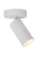 Deckenstrahler Aluminium Weiß KüChe BüRo GU10 B:10 Cm Deckenspot Wohnzimmer