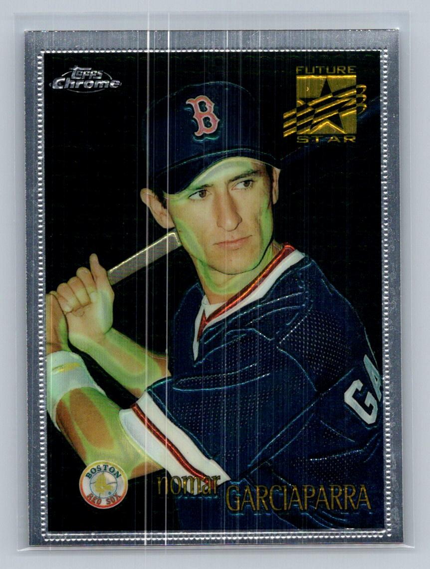 1996 Topps Chrome Nomar Garciaparra #73 Boston Red Sox