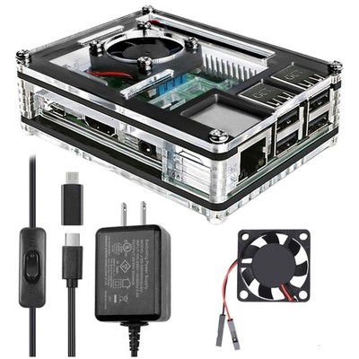 Compact Cooling Case for Raspberry Pi 3