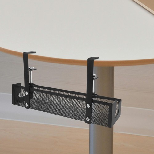 Wire Frame Office Cable Management Holder Rack under Desk - 第 8/12 張圖片
