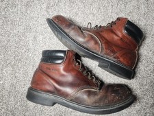 VINTAGE Red Wing 2245 Steel Toe Leather Work Boots- Made in USA Mens Size 12