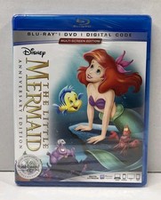 The Little Mermaid (Blu-ray, 2019) Signature Collection - Brand New/Sealed 