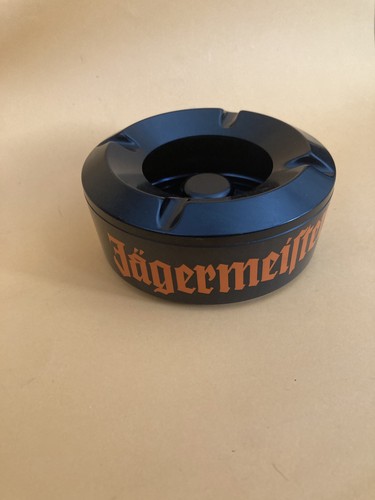 Jägermeister Aschenbecher, Windaschenbecher, Ascher, PVC, schwarz, Gebraucht - Bild 2 von 3
