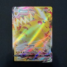 Pikachu VMAX SWSH286 Spada e Scudo Promo Full Art Holo Carta Pokémon TCG