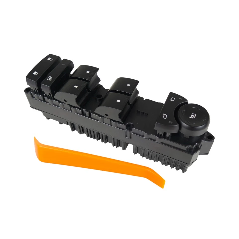 Interruptor de control maestro de ventana eléctrica de la puerta del lado del conductor para Chevrolet GMC 20835552 Foto 2 de 4