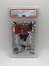 2023 PANINI STARS & STRIPES USA KABOOM #K6 JACKSON HOLLIDAY PSA 10