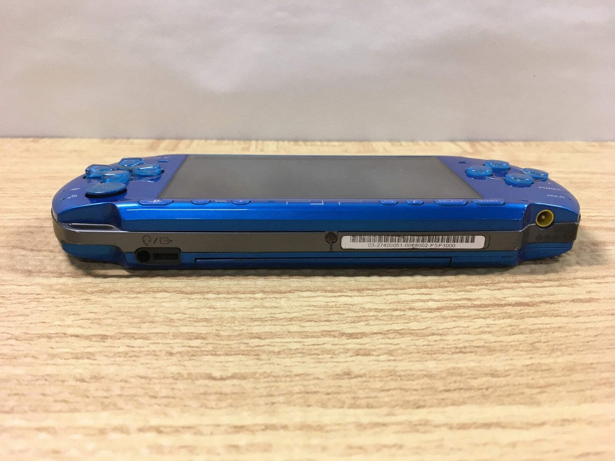 GD7930 Plz Read Item Condi PSP-3000 VIBRANT BLUE SONY PSP