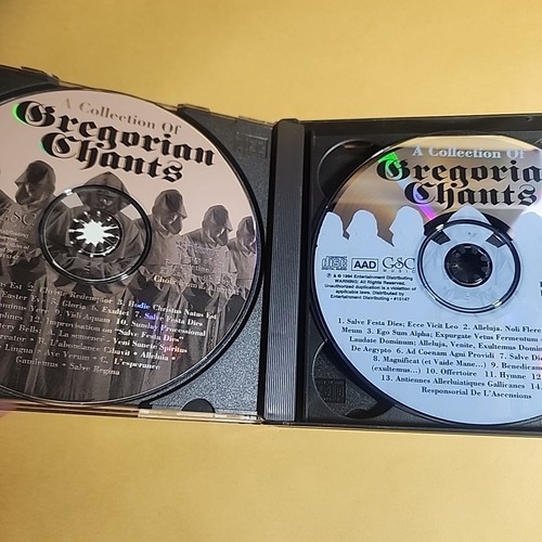 Gregorianische Gesänge 4 CD SET Benediktinermönche El Calcat & St Wandrille De Fontenel - Bild 2 von 3