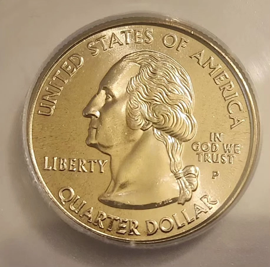 2002-P ICG MS69 INDIANA State Quarter Business Strike 25C AUSTIN HUTTO SIGN - Image 4 of 4