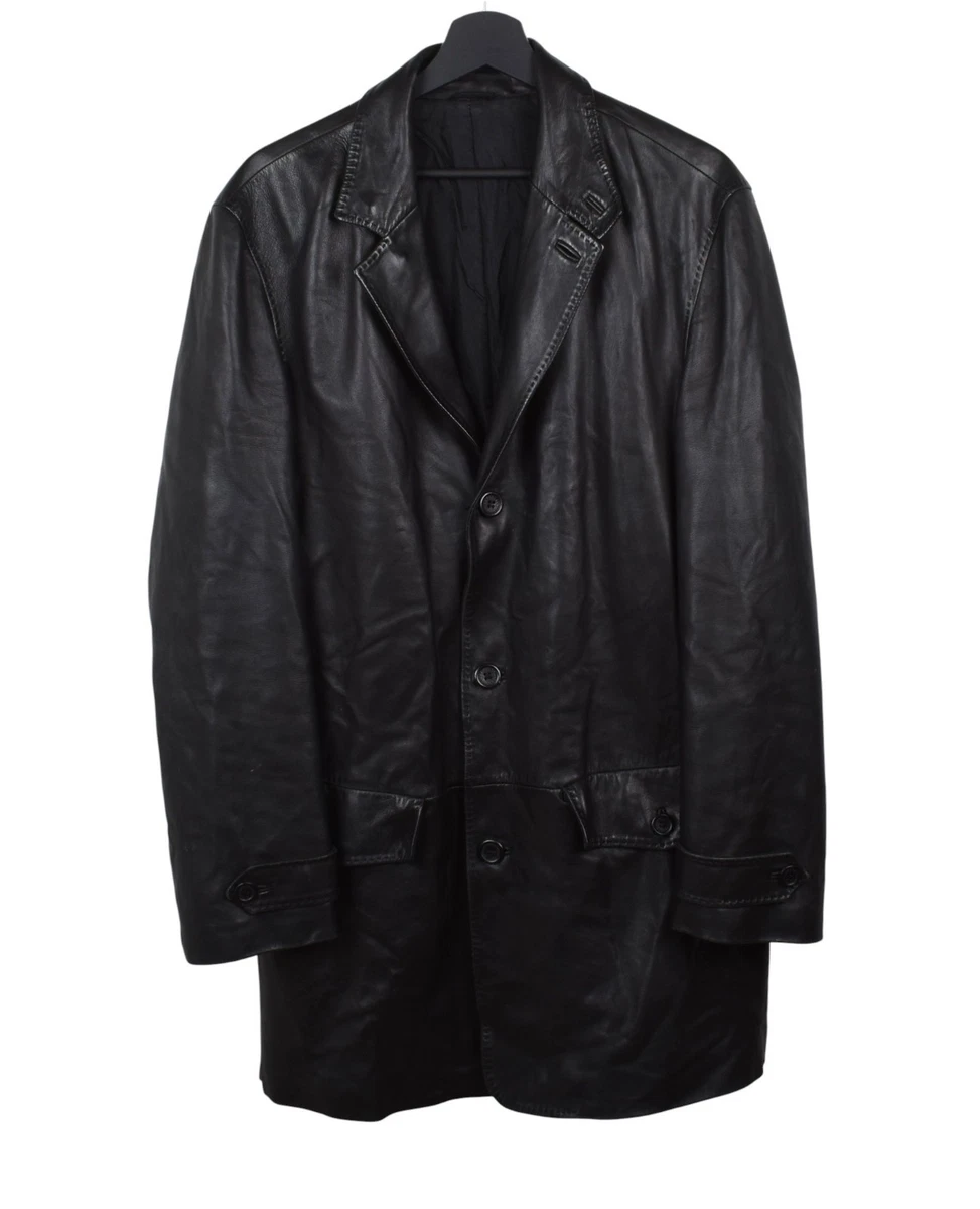 Ermenegildo Zegna Coat Leather Outer Shell Coats, Jackets & Vests