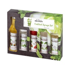DELIVERY TOMORROW Monin - Cocktail Syrup Gift Set 5 x 50ml BB 30/06/2026