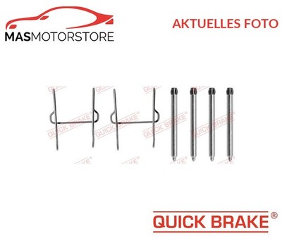 ZUBEHÖR-SATZ BREMSBELÄGE VORNE QUICK BRAKE 109-1081 A FÜR CITROËN AX,SAXO