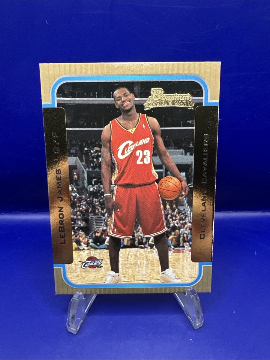 Bowman LeBron James Basketball Rookie Sports Trading Cards for