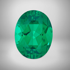 Emerald Oval Cut Gemstone 2 Cts - 9x7 mm AAA Precious Jewelry Gem
