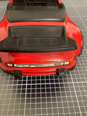 Taiyo R/C Porsche 911 Style Red RC Car w/ Remote Control Vintage