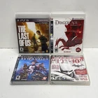 The Last of Us Batman Arkham City 4 PS3 Game Lot Sony PlayStation 3 CIB