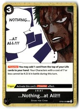 ...Nothing...at All!!! OP06-096 Common Wings of the Captain One Piece Near Mint