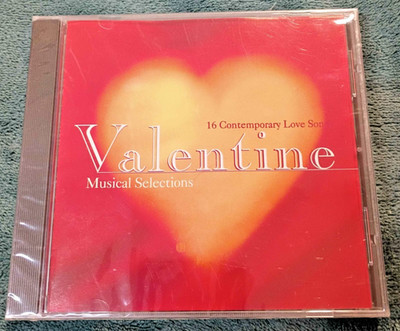 Valentine Musical Selections - 16 Contemporary Love Songs (CD, 1997) Music Disc