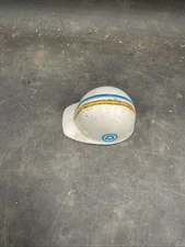 VTG Bell Telephone System Cast Iron Bottle Opener Safety Helmet Advertising